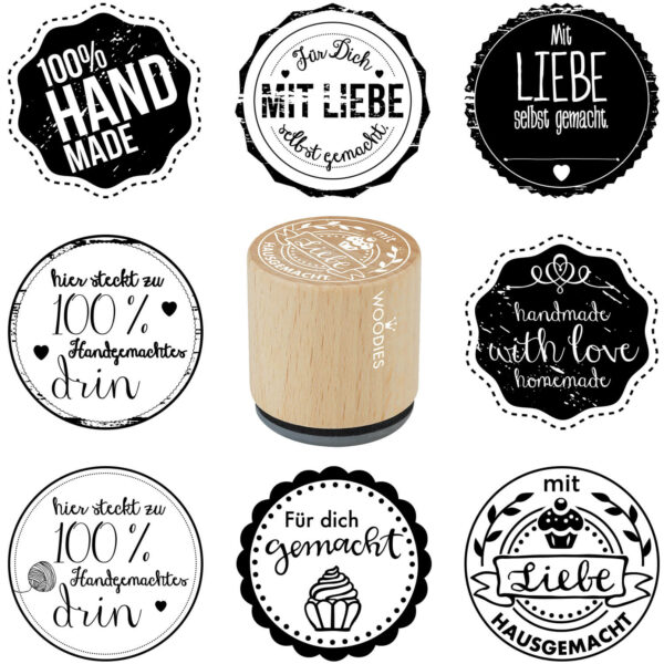 Woodies Creative Stamps - Handmade Collection