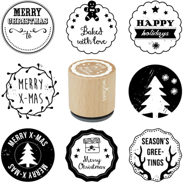 Kreativstempel Woodies – Weihnachtskollektion