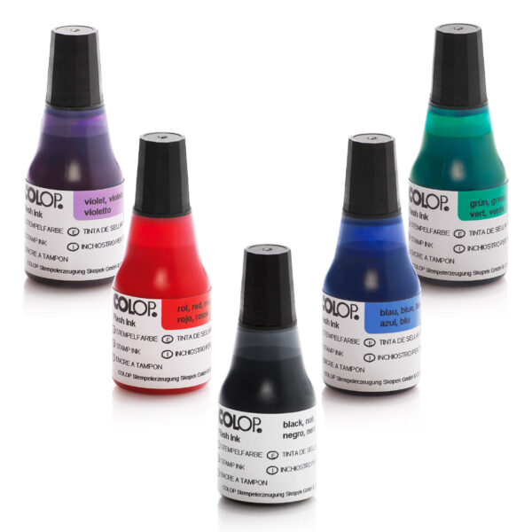 Flash ink for COLOP EOS stamps