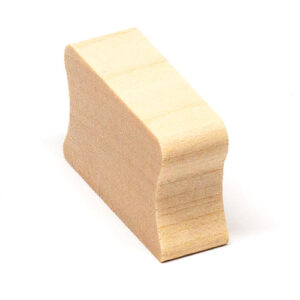 Holzstempel für kreative Hobbys 30x10mm