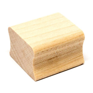 Holzstempel für kreative Hobbys 30x30mm