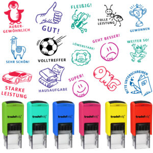 Trodat edy FLEX - Motivation stamp for teachers - German