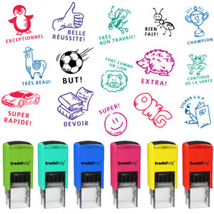 Trodat edy FLEX - Motivational stamp for teachers - French