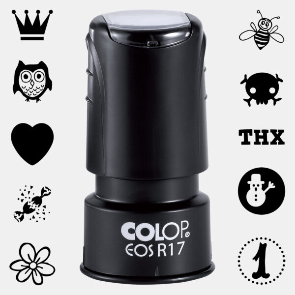 COLOP EOS R17 – Kreativer Stempel für Scrapbooking – Verschiedene Themen