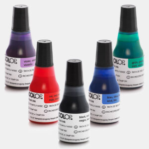 Refill ink bottle for COLOP EOS stamps